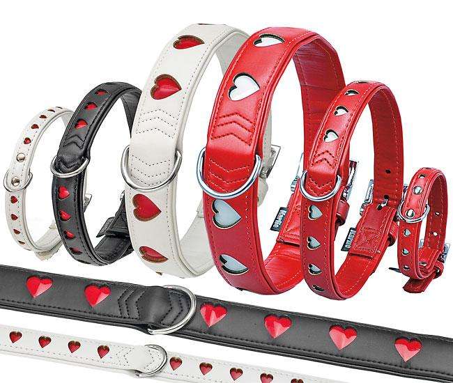 Karlie ART Kunstleder Halsband HEART
