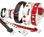 Karlie ART Kunstleder Halsband CROSS