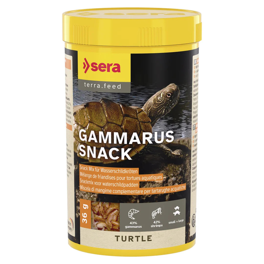 sera gammarus snack futter für reptilien 250ml