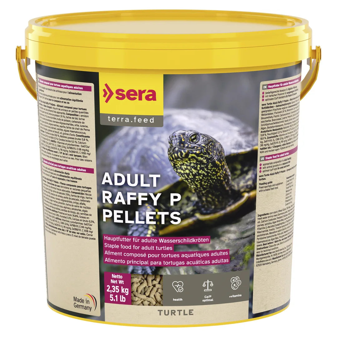 Sera Adult Raffy P Pellets Turtle für Schildkröten 10l
