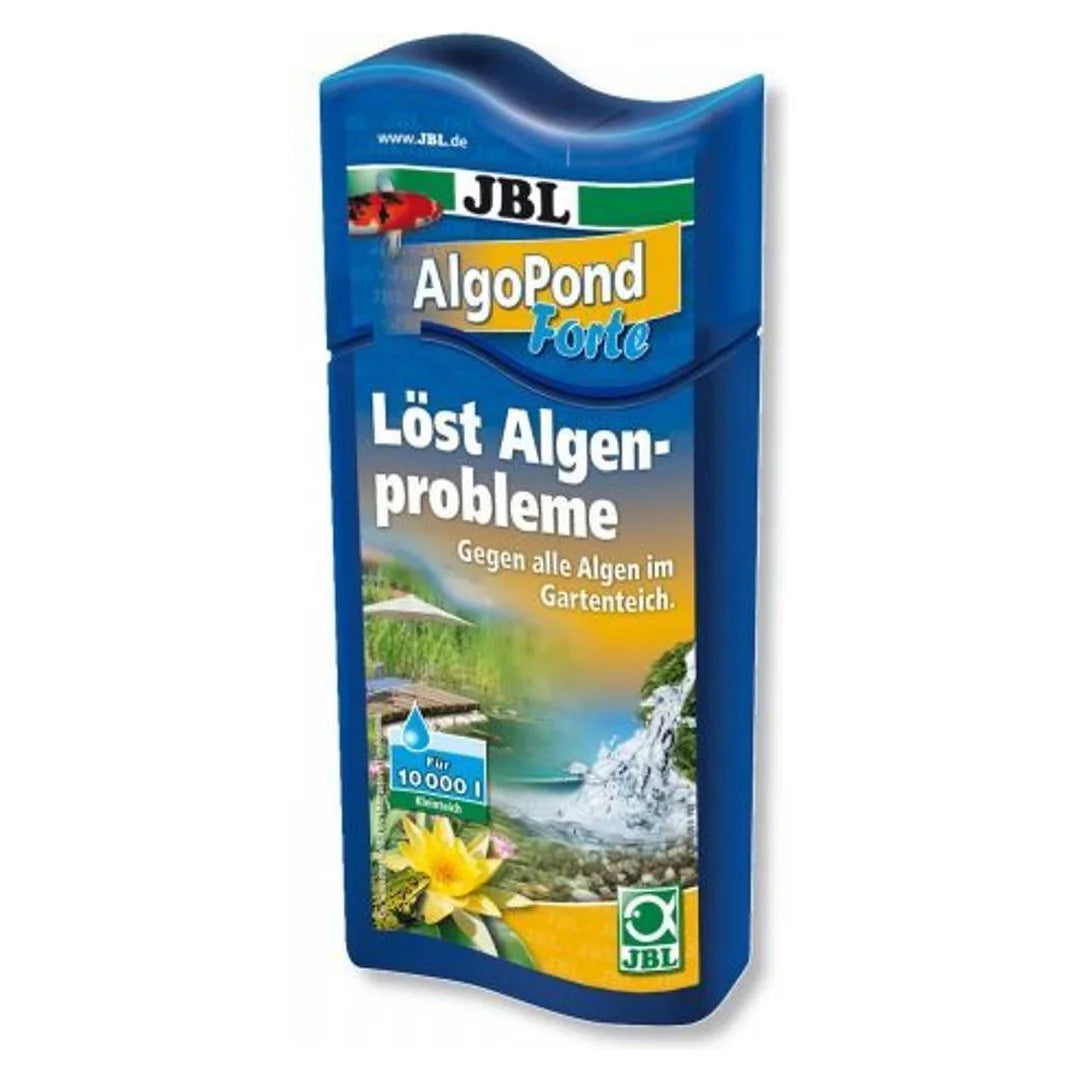 jbl algopond forte gegen algen im teich 250ml 500ml