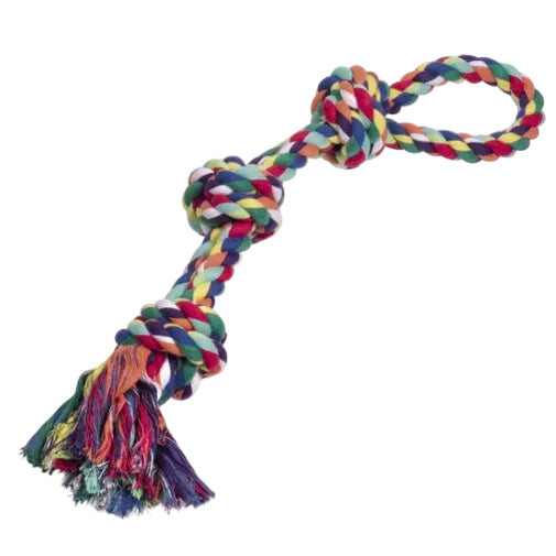 Nobby Rope Toy doppelt - 3 Knoten