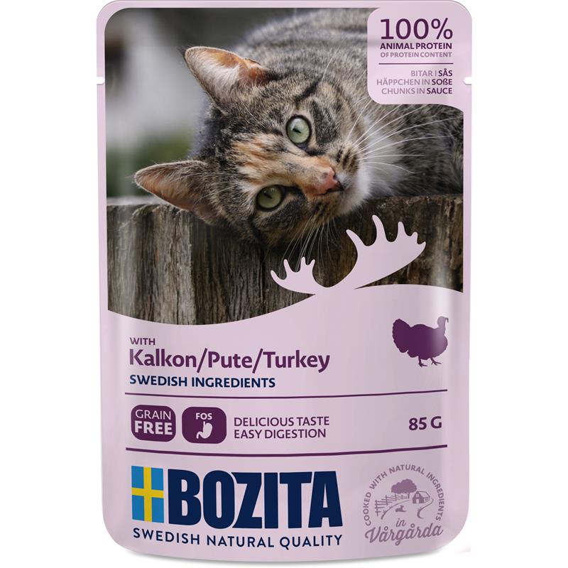 Bozita Pouch Häppchen in Soße mit Pute
