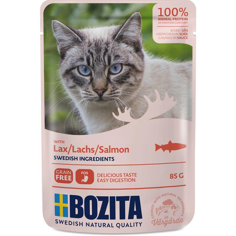 Bozita Pouch Häppchen in Soße mit Lachs