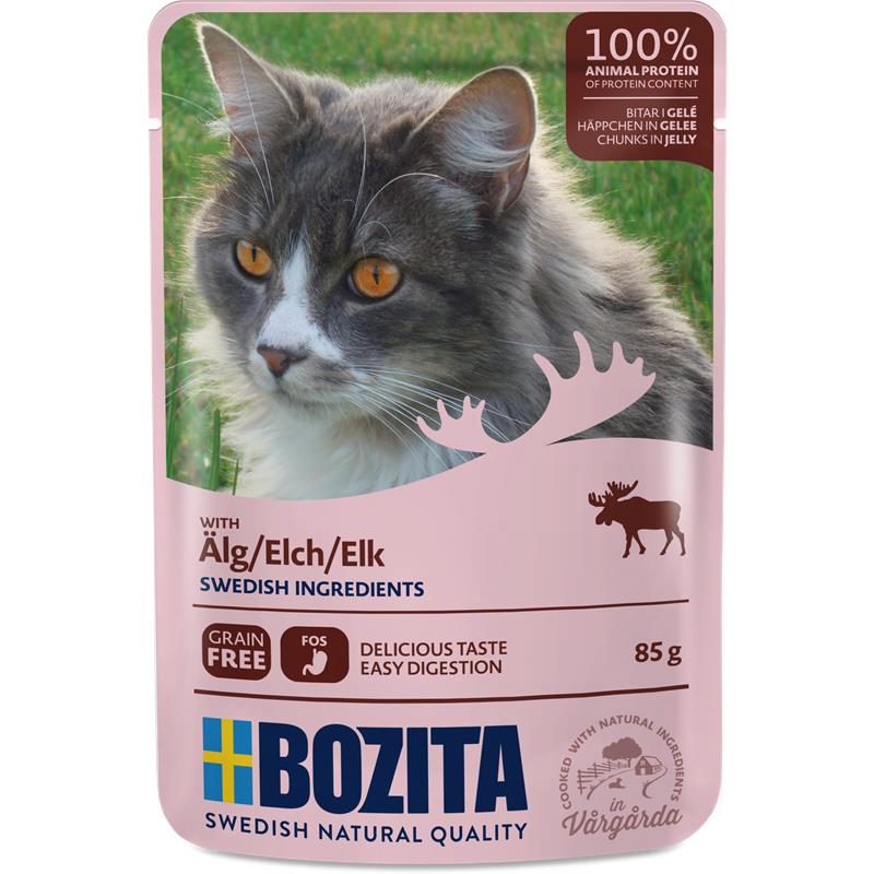 Bozita Pouch Häppchen in Gelee mit Elch