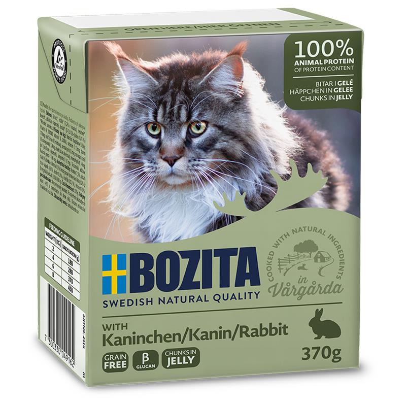 Bozita Cat Tetra Recard Häppchen in Gelee Kaninchen