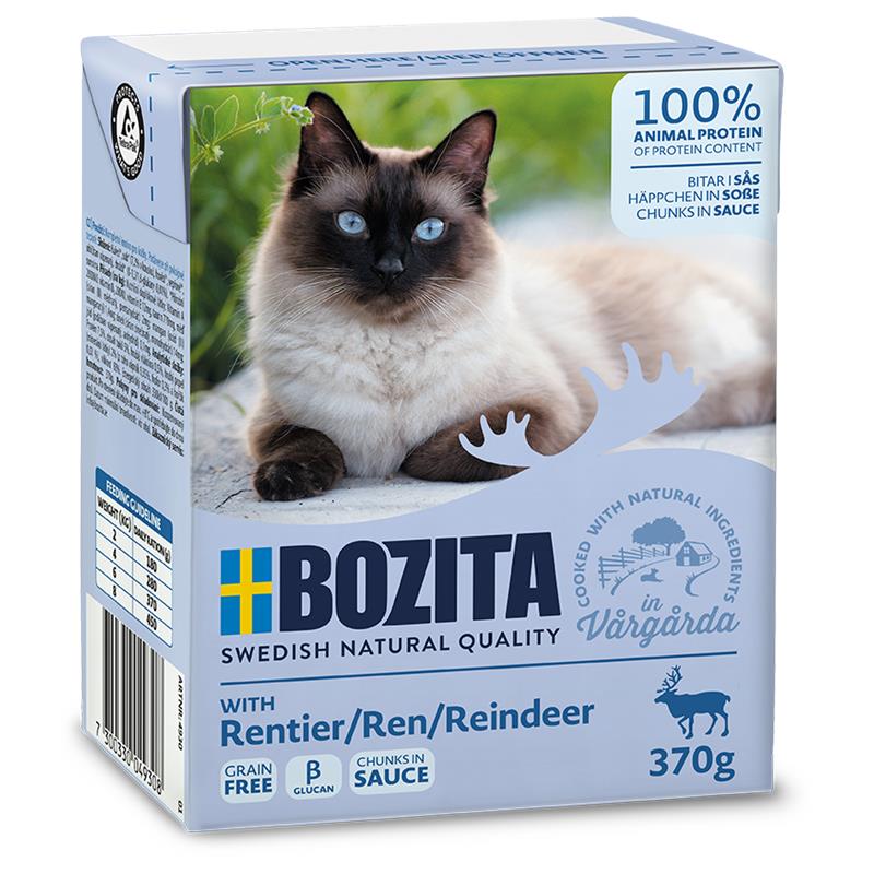 Bozita Cat Tetra Recard Häppchen in Soße Rentier