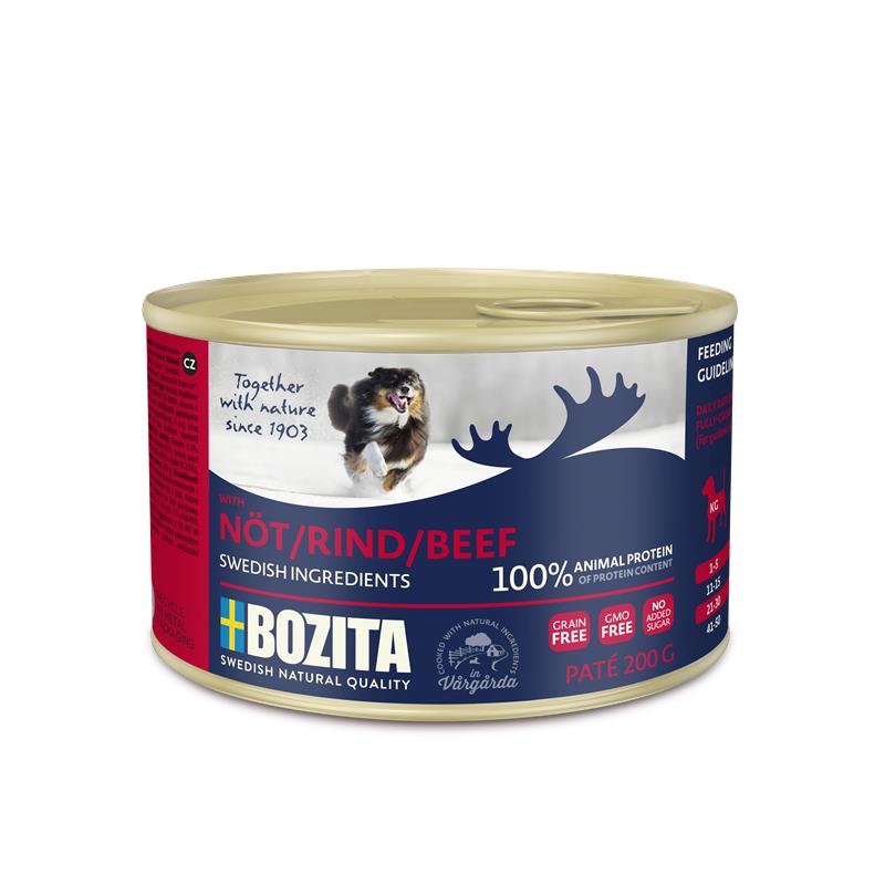 Bozita Dog Pate Rind