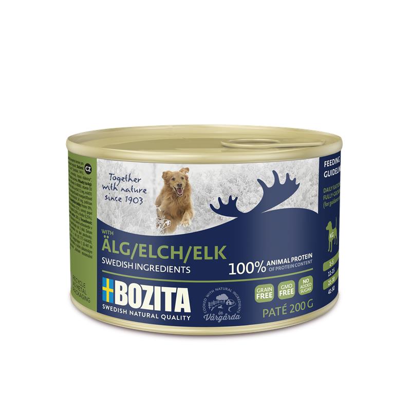 Bozita Dog Pate Elch