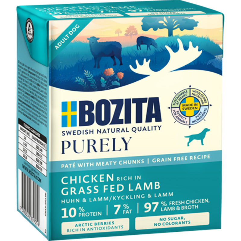 Bozita Dog Tetra Purely Pate + Huhn & Lamm