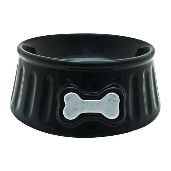 DOGIT Keramiknapf mit Knochendesign