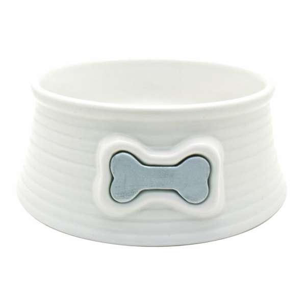DOGIT Keramiknapf mit Knochendesign