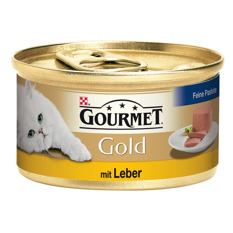 Gourmet Gold Feine Pastete mit Leber