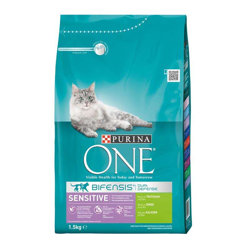 Purina ONE Sensitive reich an Truthahn