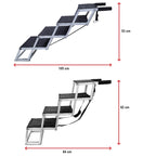 Aluminium Falttreppe 4-stufig
