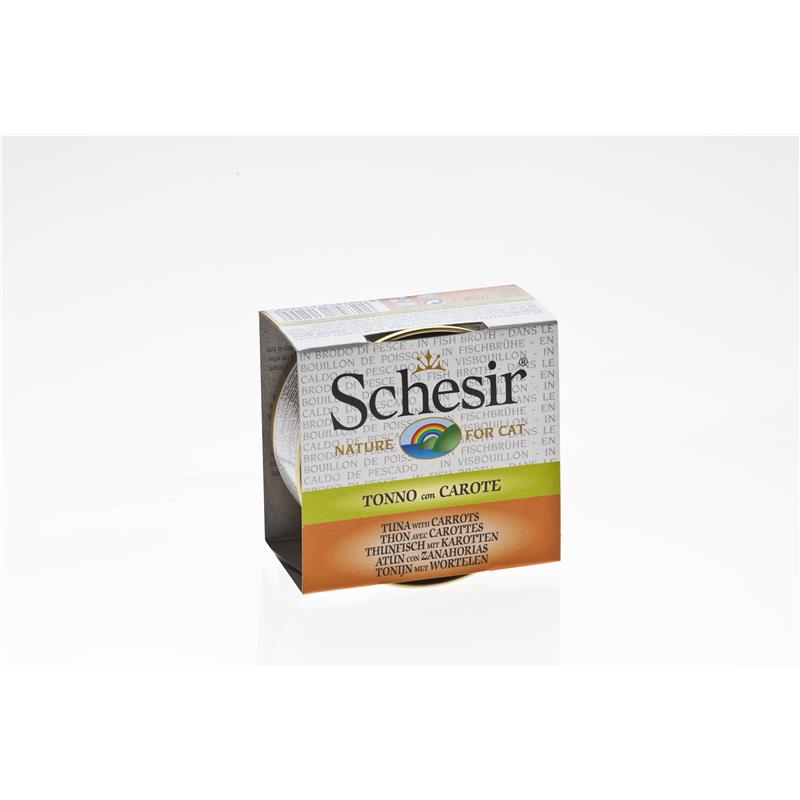 Schesir in Brühe Thunfisch & Karotten