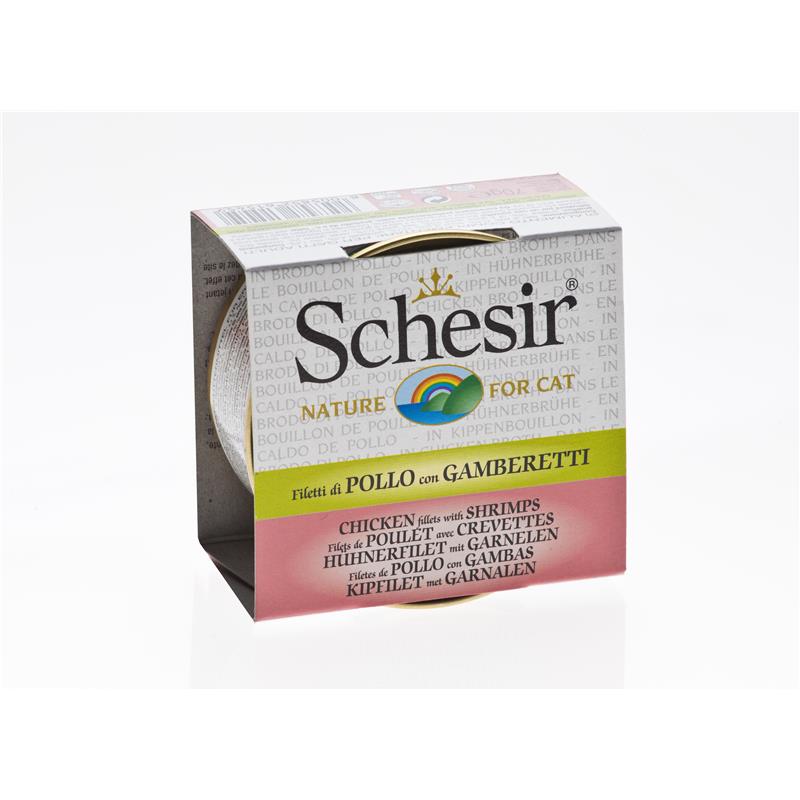 Schesir in Brühe Hühnerfilet & Garnelen