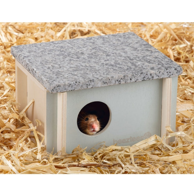 Holzhaus für Kleintiere – Cico