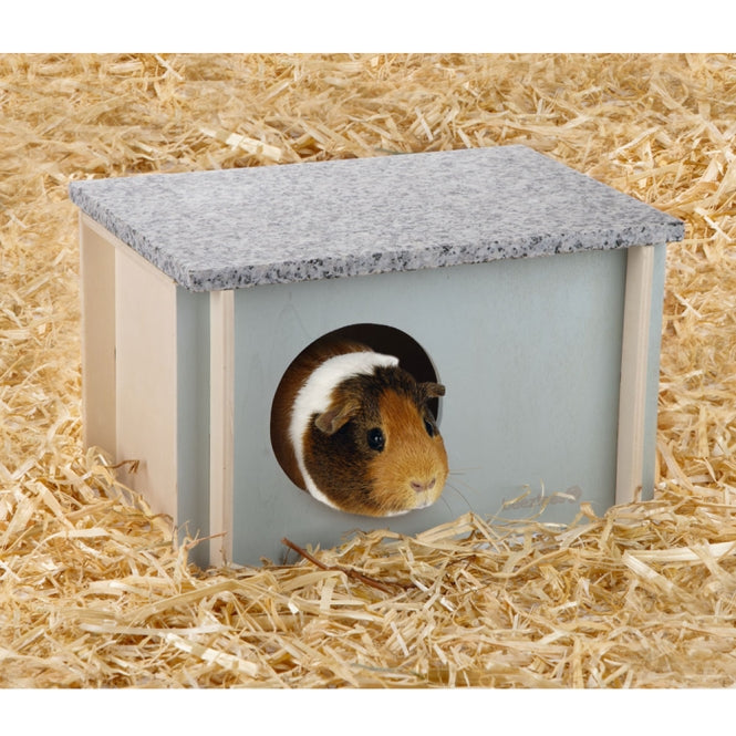 Holzhaus für Kleintiere – Cico