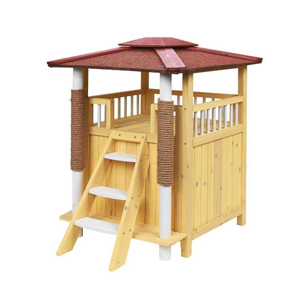 Kerbl Katzenhaus Toskana im mediterranen Stil für den Garten