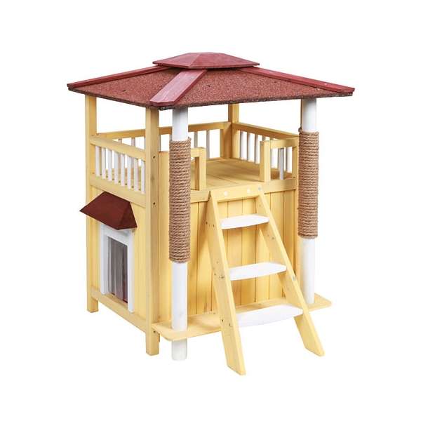 Kerbl Katzenhaus Toskana im mediterranen Stil für den Garten