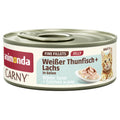 Carny Fine Fillets Weißer Thunfisch & Lachs 60g in Gelee