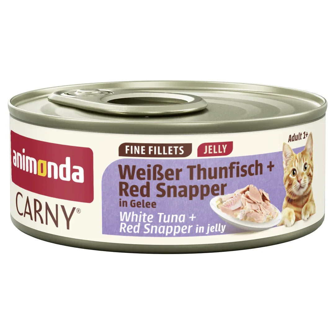 Carny Fine Fillets Weißer Thunfisch & Red Snapper 60g