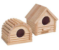 Holzhaus mit Spitzdach aus Echtholz
