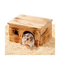 Nagerhaus Loft aus geflammtem Holz