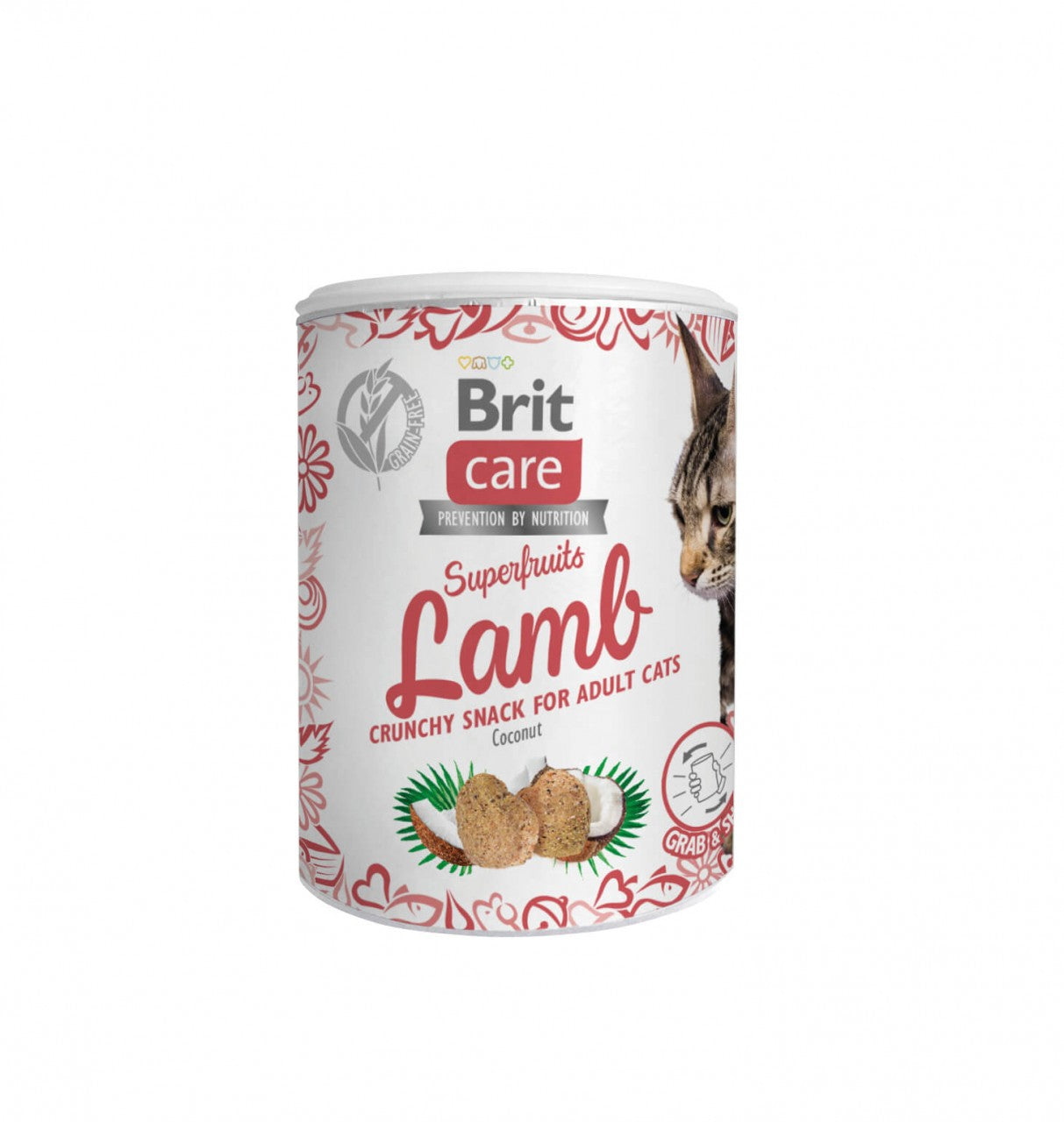 Brit Care Cat Snack Superfruits - Lamb