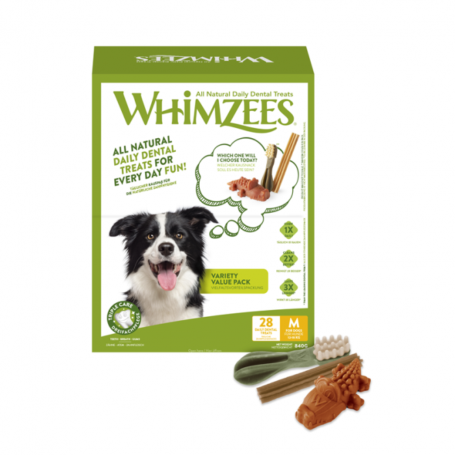 Whimzees Dog Variety Value Box
