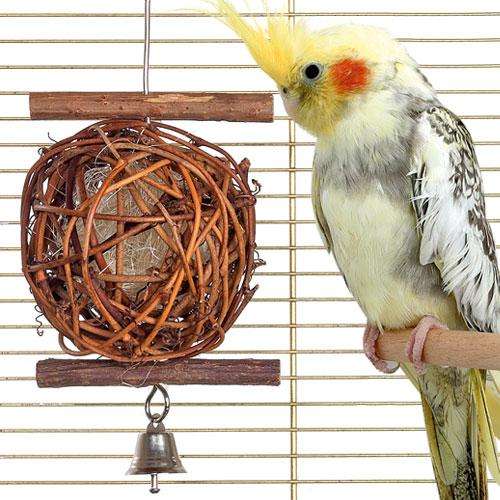 Wooden Bird Ball
