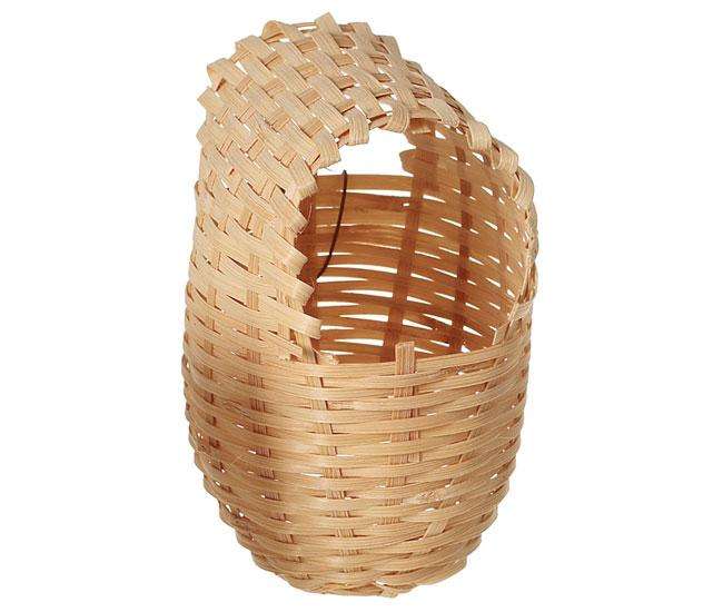 Vogelnest aus Bambus