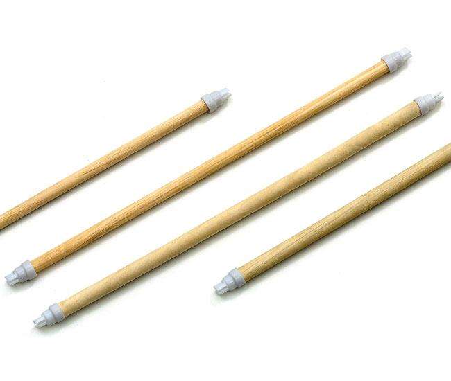 Sitzstangen aus Holz – 4er Set