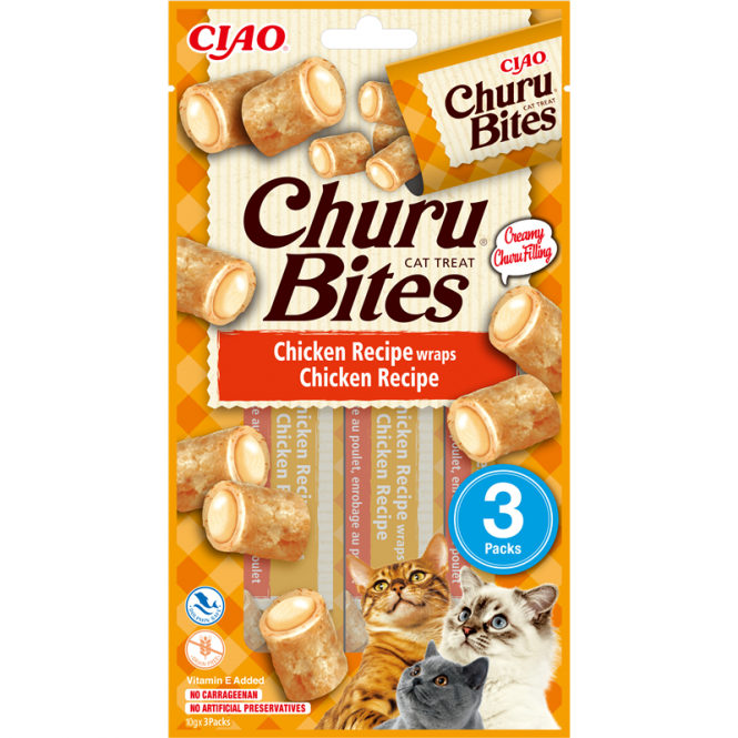 Inaba Churu Cat Snack Bites Huhn