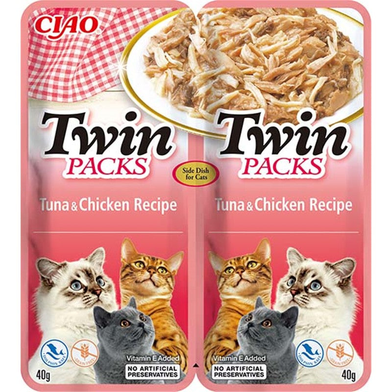 Inaba Ciao TwinPack Tuna & Chicken