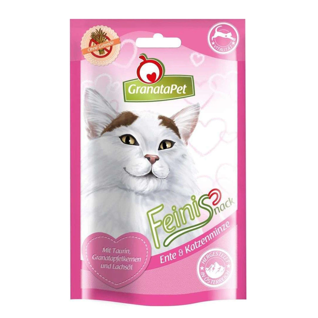 GranataPet Feinis Katzensnack Ente & Katzenminze