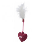 Trixie Katzenspielzeug Valentines Herz mit Federn