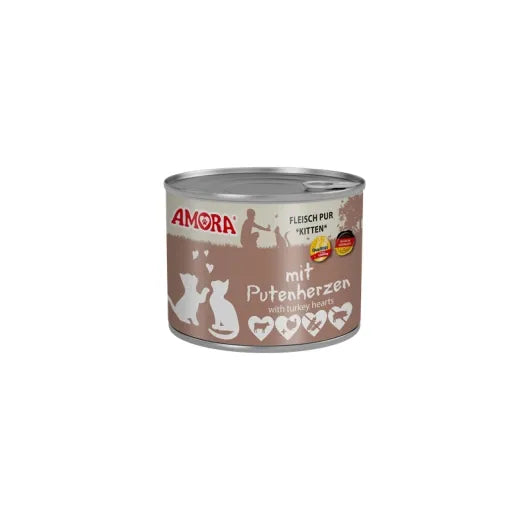 Amora Cat Dose Katzenkinder mit Putenherzen