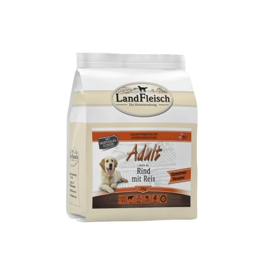 Landfleisch_Dog_Adult_Rind_mit_Reis_2kg