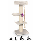 Petrebels Kratzbaum Maine Coon 173 weiß beige