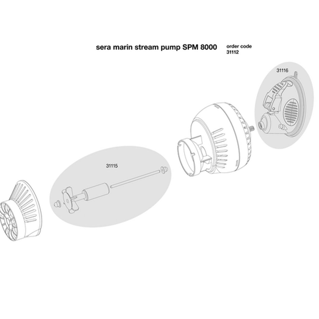 Sera Marin Strömungspumpe – SPM 8000