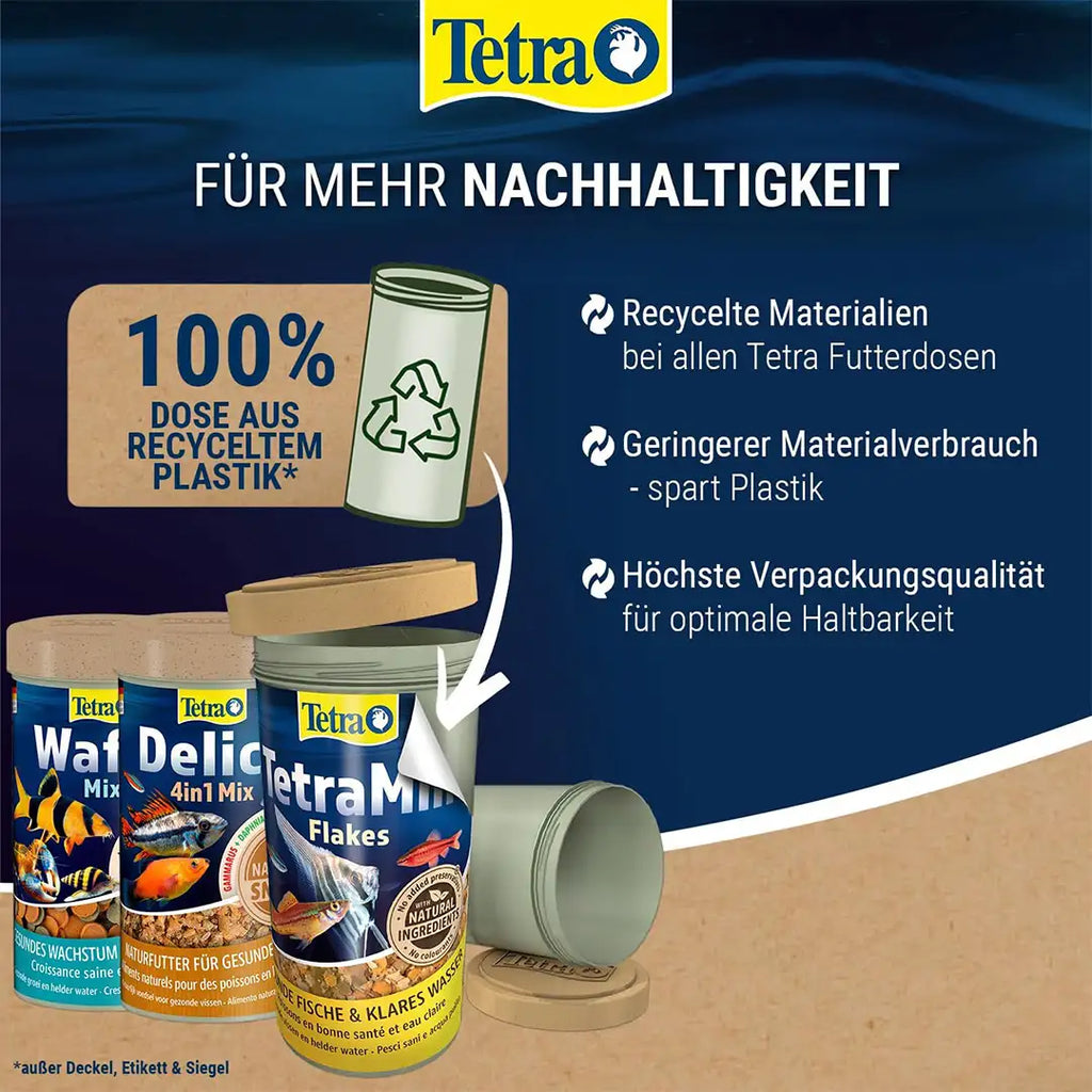 Tetra TabiMin XL sind Tablettenfutter für Bodenfische und Wirbellose im Aquarium.