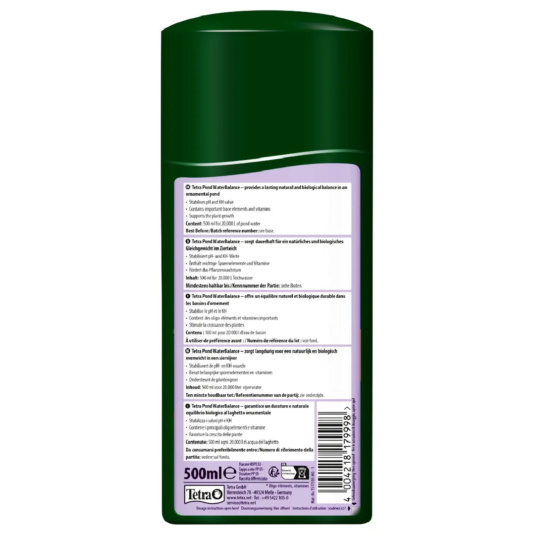 Tetra_Teich_Pond_WaterBalance_250ml_500ml_Rueckseite