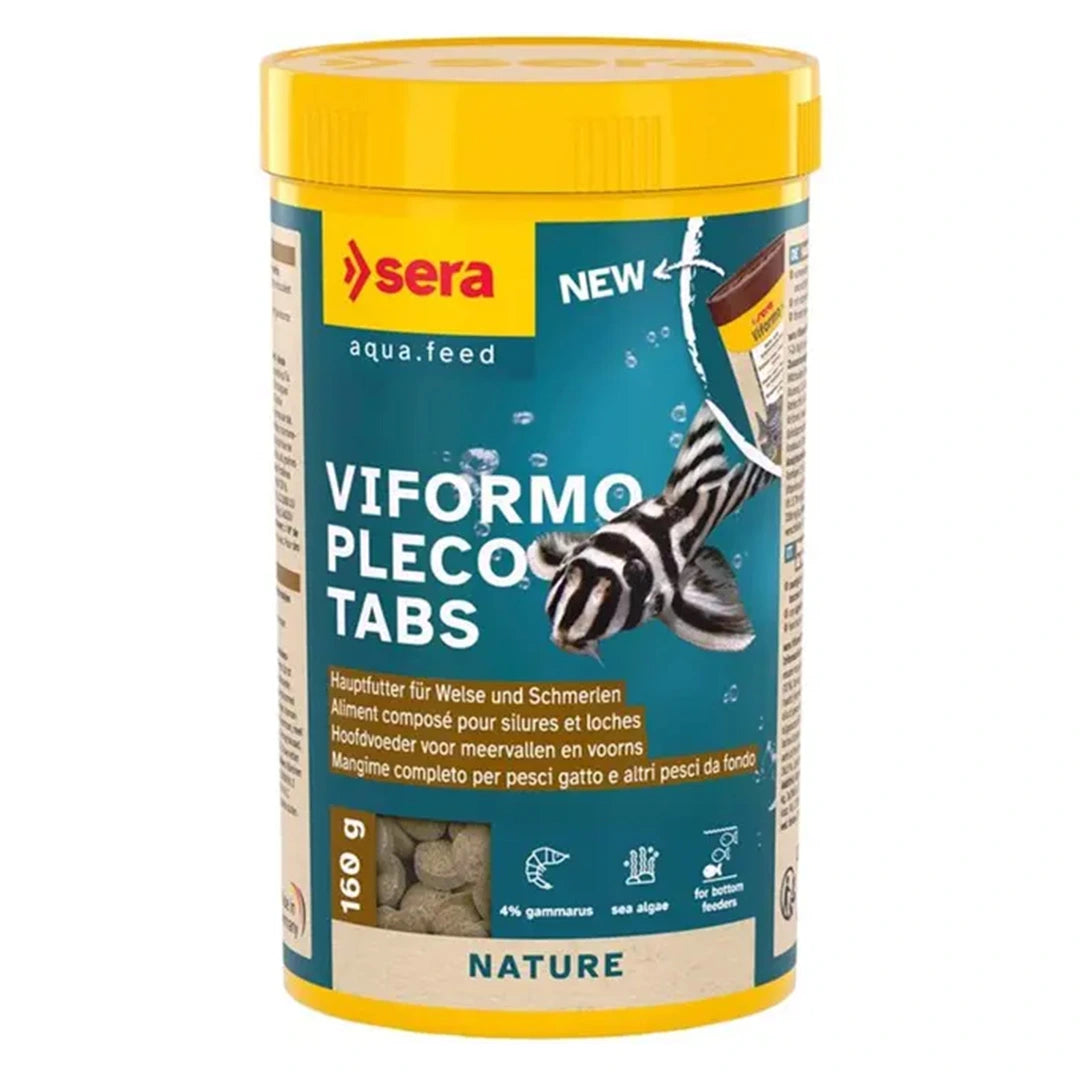 Viformo von Sera ist ein Granulat-Futter für Zierfische und Garnelen im Aquarium.