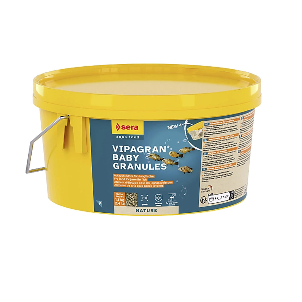 Vipagran Baby ist ein Spezialfutter für Jungfische und kleine Fischlarven in Aquarien.