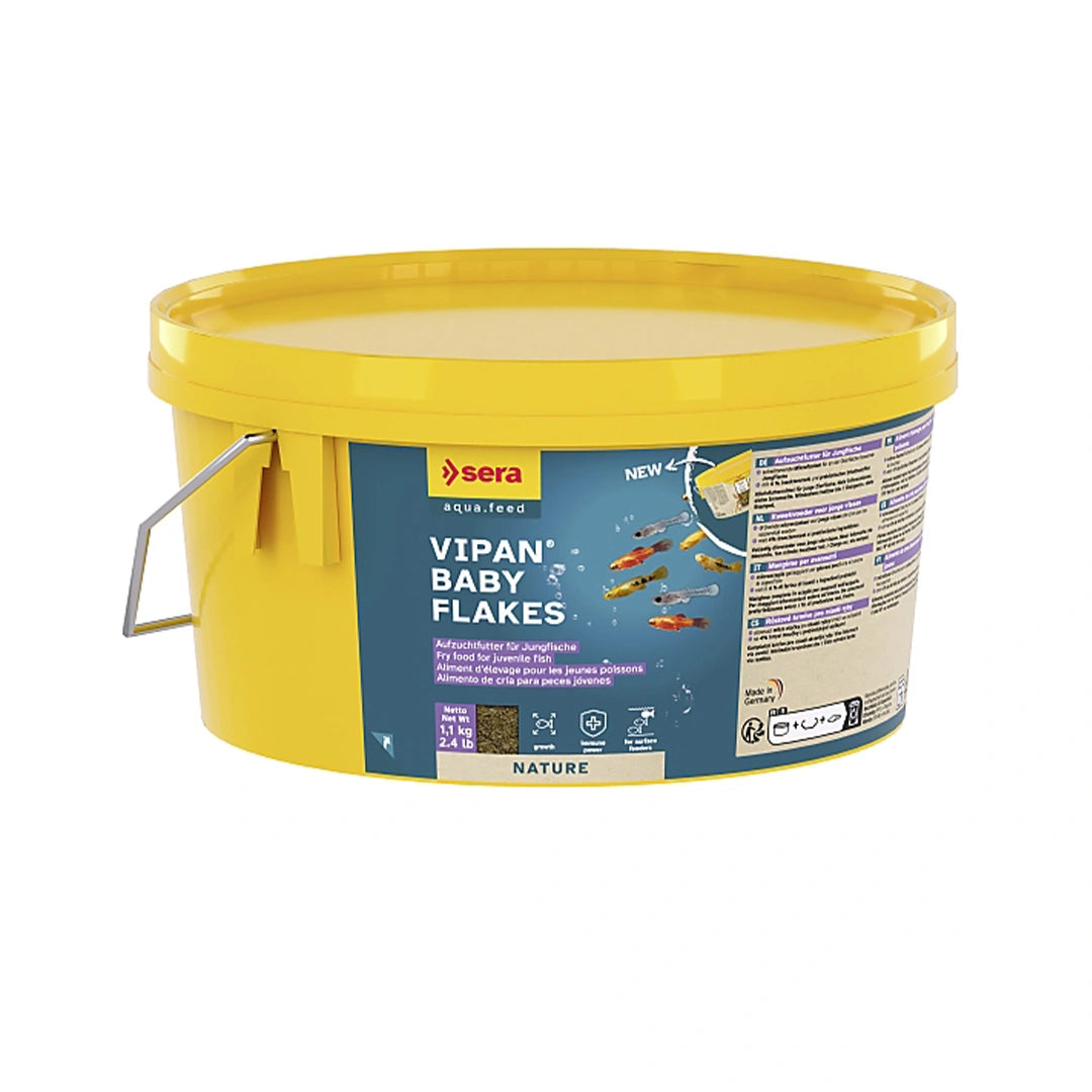 Vipan baby ist ein Spezialfutter für Jungfische und kleine Fischarten im Aquarium.