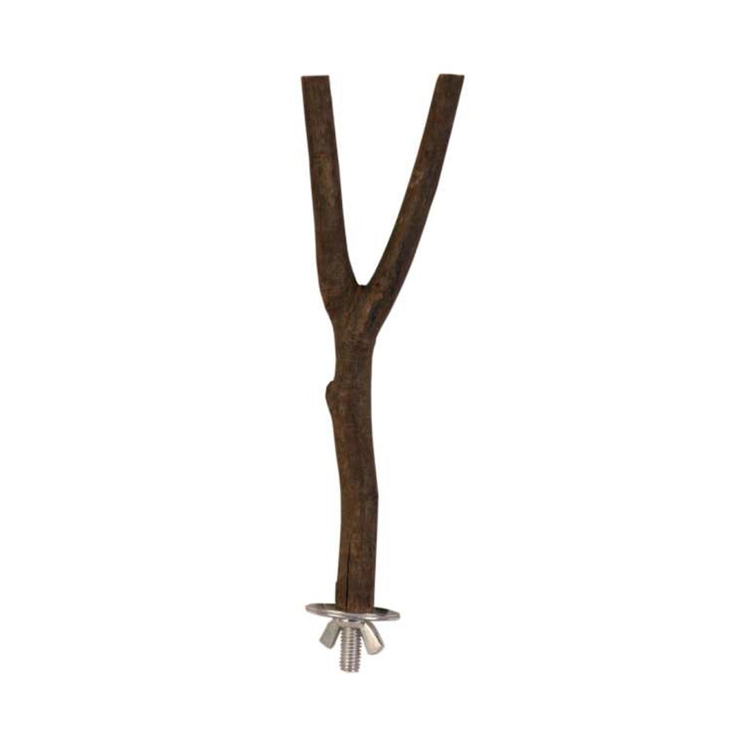 Y - Sitzstange aus Naturholz