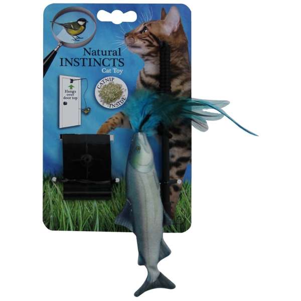 All for Paws Natural Instincts Türhänger Fisch mit Feder
