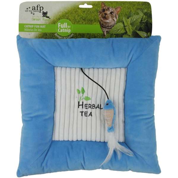 All for Paws Green Rush Catnip Fun Mat